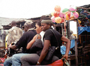 Women on Okada, © Azuka Nzegwu